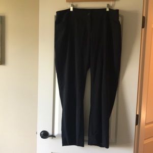 Lane Bryant size 18 black trousers